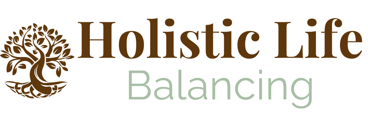 Holistic Life Balancing logo – trauma-informed coaching and counseling by Vivian Nelson Melle